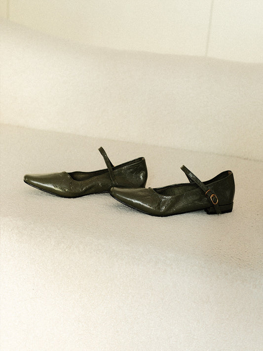 Strappy Pumps - Green