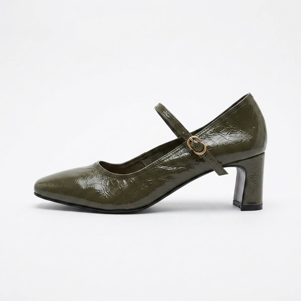 Strappy Pumps - Green