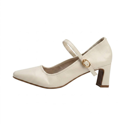 Strappy Pumps - Beige