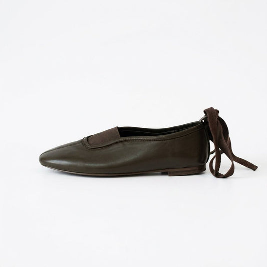 Detachable Ballet Shoes - Dark Green