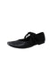 Lace-Up Ballet Flats -Black